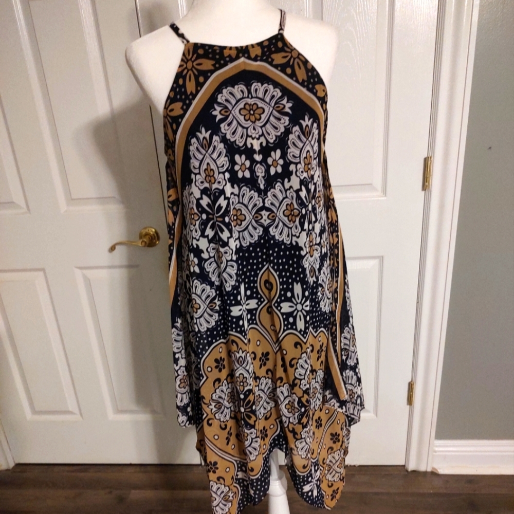 Super Flirty Handkerchief Dress